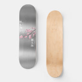Niets persoonlijk - Cherry Blossom Silver Edition Persoonlijk Skateboard (Voorkant)