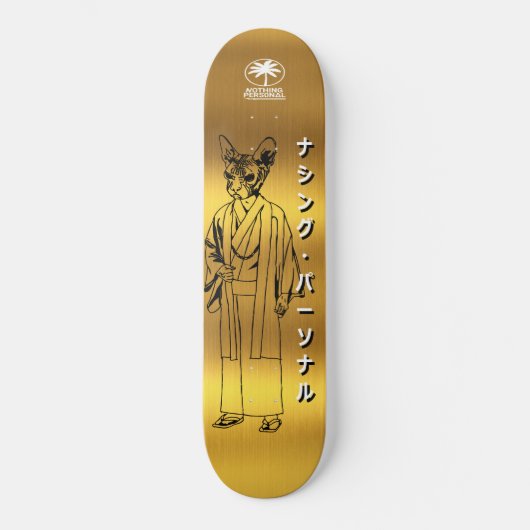 Niets Persoonlijk Kimono Cat Skateboard (Voorkant)