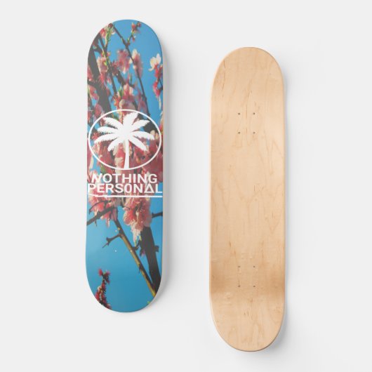 Niets Persoonlijke Cherry Blossom Tree Skateboard (Voorkant)