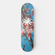 Niets Persoonlijke Cherry Blossom Tree Skateboard