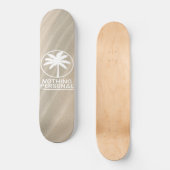 Niets Persoonlijke zand Lines Skateboard (Voorkant)