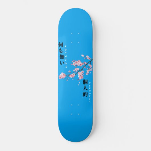 Niets Persoonlijks - Cherry Blossom Skateboard (Voorkant)