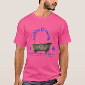 Niets Persoonlijks Minimalistische Grunge Streetwe T-shirt