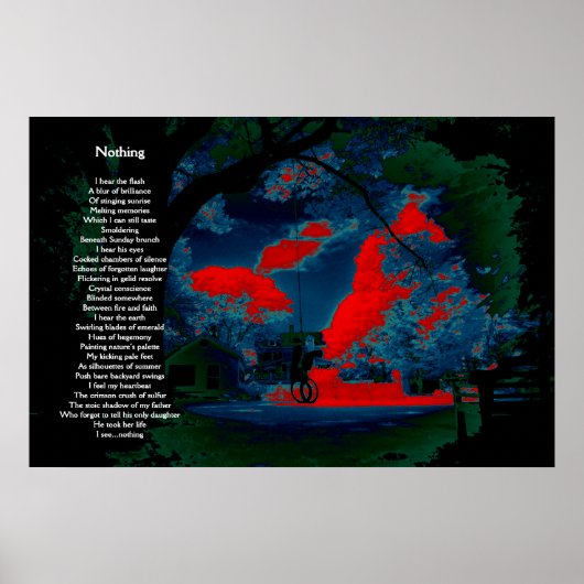 Niets Poster (Voorkant)