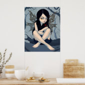 Niets resterend aan Dream huilend fee Art Print (Keuken)