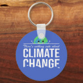 Niets schatters over klimaatverandering: de aarde  sleutelhanger (Voorkant)