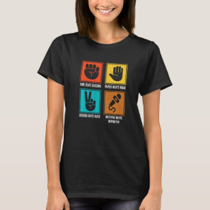 Niets slaat journalist redacteur Newsman Ne op T-shirt