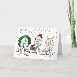 Niets steekt Engelse Kerstmis van de Zetter uit Feestdagen Kaart