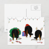 Niets steekt Kerstmis Berner uit Feestdagenkaart (Voorkant / Achterkant)