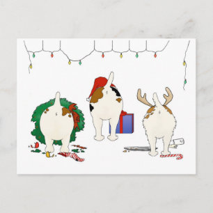 Niets steekt Kerstmis van de Hefboom uit Feestdagenkaart