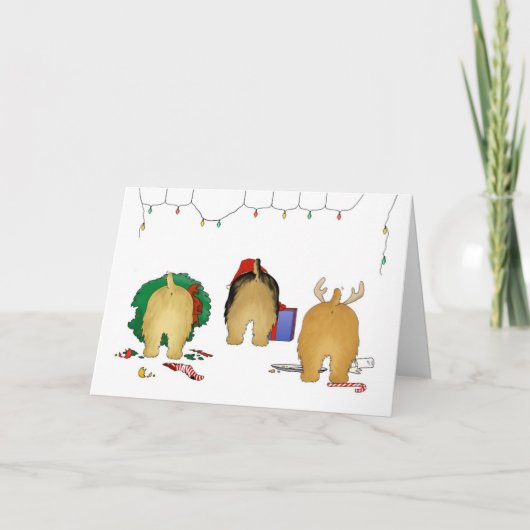 Niets steekt Kerstmis van Norfolk uit Feestdagen Kaart (Voorkant)