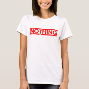Niets Stempel T-shirt