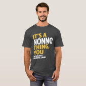 Niets T-shirt (Voorkant volledig)