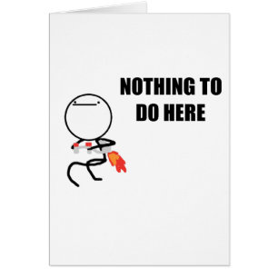 Niets te doen