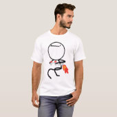 Niets te doen hier Jet Pack Guy T-shirt (Voorkant volledig)