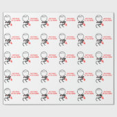 Niets te doen, meme cadeaupapier (Vlak)