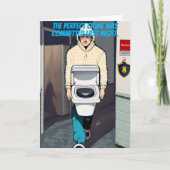 Niets te gaan op grappige politie verjaardag kaart (Voorkant)