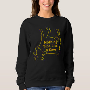 Niets tips zoals een Koe kleding Trui