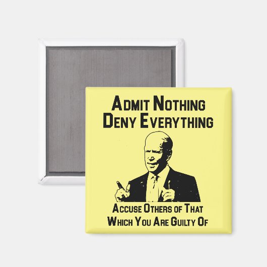 Niets toestaan magneet (Voorkant / Achterkant)