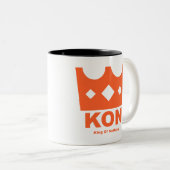 Niets Tweekleurige Koffiemok (Voorkant rechts)