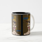 Niets Tweekleurige Koffiemok (Voorkant rechts)