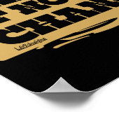 NIETS VERANDERT ALS NIETS INSPIREREND VERANDERT POSTER (Hoek)