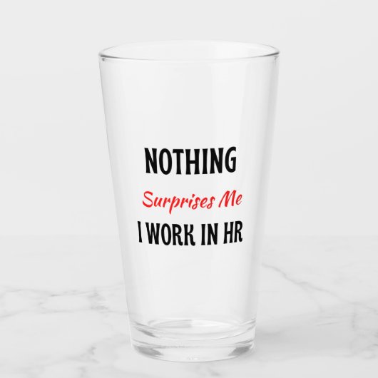 Niets verbaast me dat ik werk in HR 2 Glas (Voorkant)