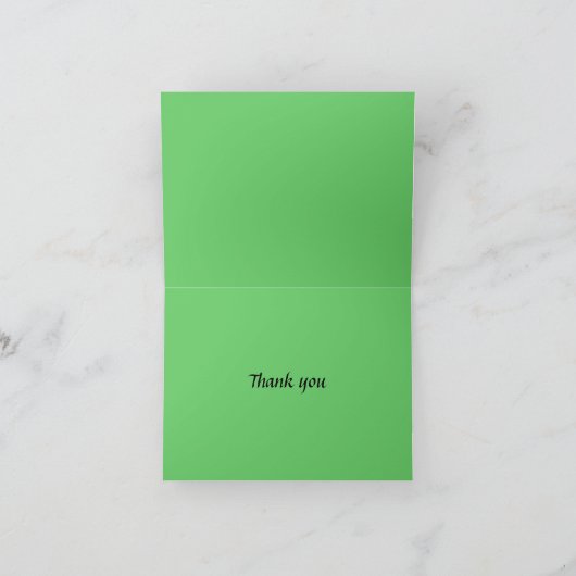 Niets vergeleken met familie bedankkaart (Binnen)