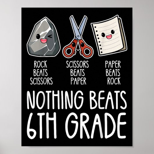 Niets verslaat 6e klas grappig terug naar school K Poster (Voorkant)