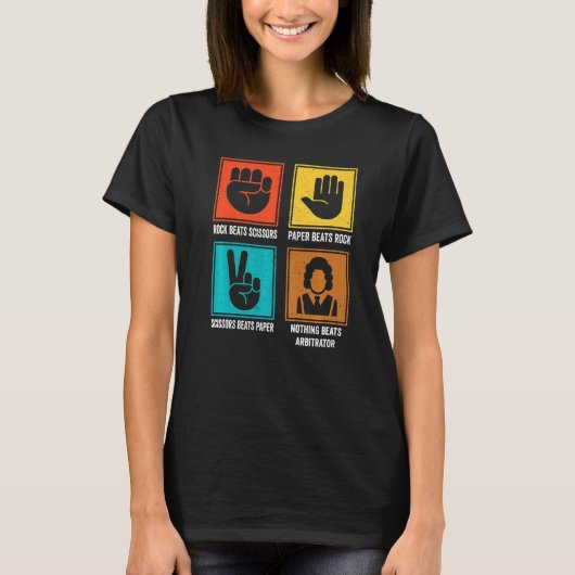 Niets verslaat arbiter arbiter arbiter arbiter med t-shirt (Voorkant)