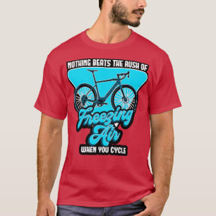 Niets verslaat de haast van ijskoude lucht als je  t-shirt