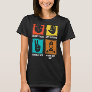 Niets verslaat Miner Geoloog Mineworker Rock Hunt T-shirt