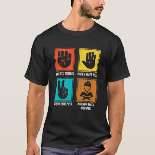 Niets verslaat monteur Cool Machinist Technicus R T-shirt