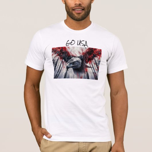 Niets vliegt als een adelaar t-shirt (Voorkant)