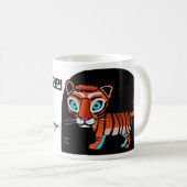 Niets waagt zich aan niets wint spreekwoord koffiemok (Voorkant rechts)