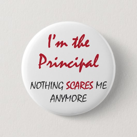 Niets wat hoofdsom kan schelen ronde button 5,7 cm (Voorkant)