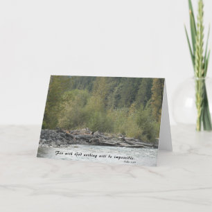 Niets zal onmogelijk zijn - Schriftuurlijke Kaart