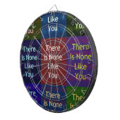 Niets zoals jij dartbord (Voorkant Rechts)