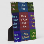 Niets zoals jij fotoplaat (Zijkant)