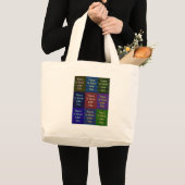 Niets zoals jij grote tote bag (Voorkant (product))