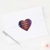 Niets zoals jij hart sticker (Envelop)
