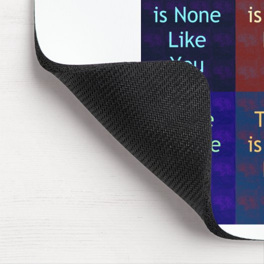 Niets zoals jij muismat (Hoek)