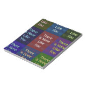 Niets zoals jij notitieblok (Linkerzijde)