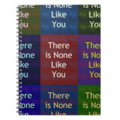 Niets zoals jij notitieboek (Voorkant)