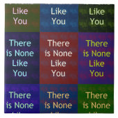 Niets zoals jij tegeltje (Voorkant)