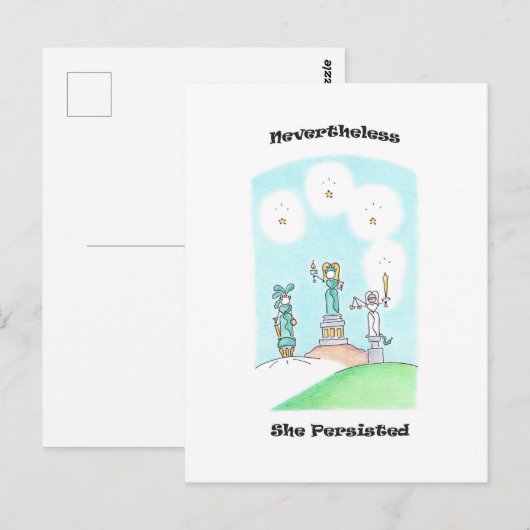 Niettemin Briefkaart (Voorkant / Achterkant)