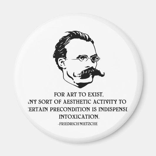 Nietzche - Intoxicatie Magneet (Voorkant)