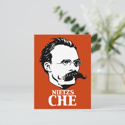 Nietzs-Che Briefkaart (Staand voorkant)