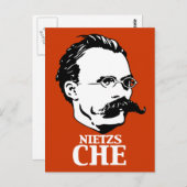 Nietzs-Che Briefkaart (Voorkant / Achterkant)