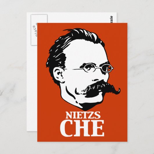 Nietzs-Che Briefkaart (Voorkant / Achterkant)